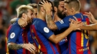 Barcelona a executat Sevilla in dubla mansa cu 5 - 0 si a castigat Supercupa Spaniei