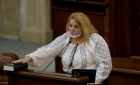 Blocaj cu Diana Șoșoacă în Senat la legea Institutului Naţional al Magistraturii: Pana la urma senatorii au făcut pe plac Guvernului