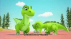 Disney+ a lansat un desen animat pentru copii despre dinozauri homeosexuali perverși VIDEO