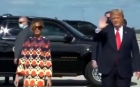 Divorteaza?! Melania l-a umilit pe Donald Trump în faţa reporterilor la sosirea pe aeroportul din Palm Beach