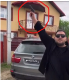 Influencer cu milioane de vizualizări în online, cercetat de polițiști după ce a tras cu pistolul
