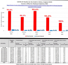 Raport Marea Britanie (2023): 95.03% din morții de Covid de la începutul anului (8.330) au fost complet vaccinați
