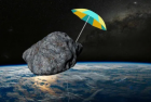 Un astronom vrea să captureze un asteroid și să-i atașeze o umbrelă uriașă pentru a bloca Soarele să mai încălzească planeta!