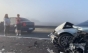 ACCIDENT TERIBIL pe autostrada spre mare - FOTO