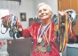 Elena Pagu, o atletă de 90 de ani, a câștigat aurul la proba de 5.000 de metri marș, de la Mondiale