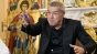 Gigi Becali petrece Revelionul în biserică: "Imi canta ingerii, la mine dansează inima!"