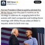 NBC dezvaluie ca Barack Obama este un "presedinte din umbră" care-si exercită un al treilea mandat prin proxy-ul Joe Biden
