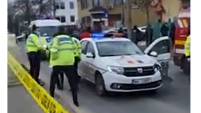 Crimă și focuri de armă în centrul Iașului. Un bărbat a fost găsit mort pe trotuar