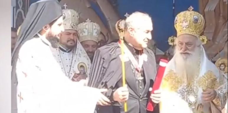 După domnitorii români, Gigi Becali a donat cei mai mulți bani în Sfântul Munte Athos

