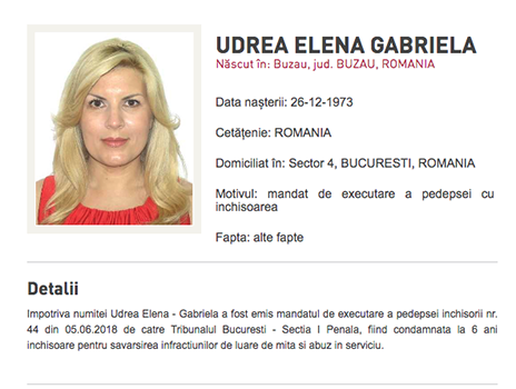 Elena Udrea dată în urmărire generală: A fugit din nou din țară și scapă de 6 ani de închisoare!