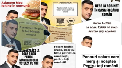 Glumele românilor la promisiunile electorale ale lui George Simion: 