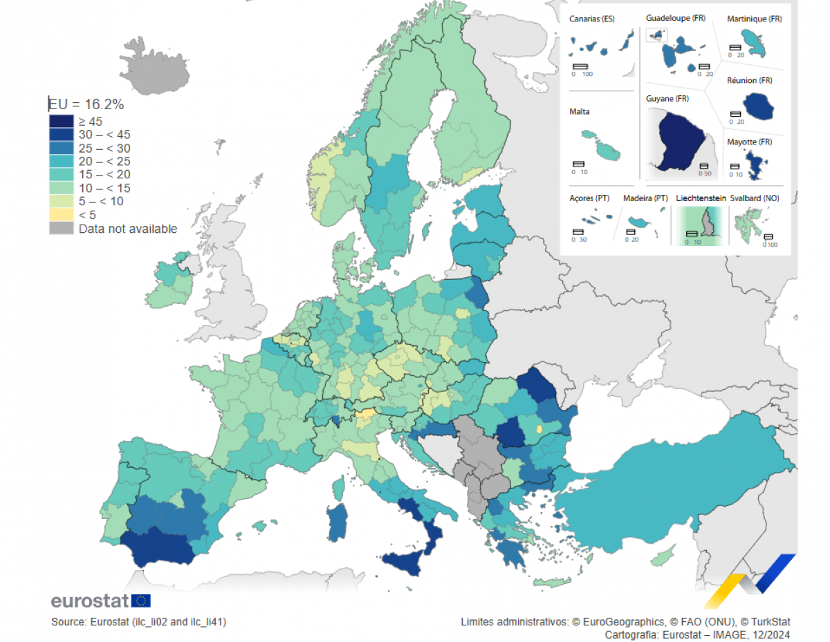 S-au prins ca suntem bogați: Eurostat a decretat că regiunea București-Ilfov are cel mai mic risc de sărăcie din UE
