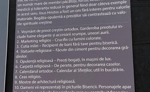 Societatea civilă reacționează la atacurile anti-ortodoxe din mall: Solicităm înlăturarea acelor imagini si prezentări batjocoritoare