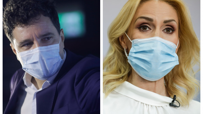 Sondaj PNL în București. Luptă strânsă între Nicușor Dan și Gabriela Firea. Câte procente îi despart pe cei doi candidați