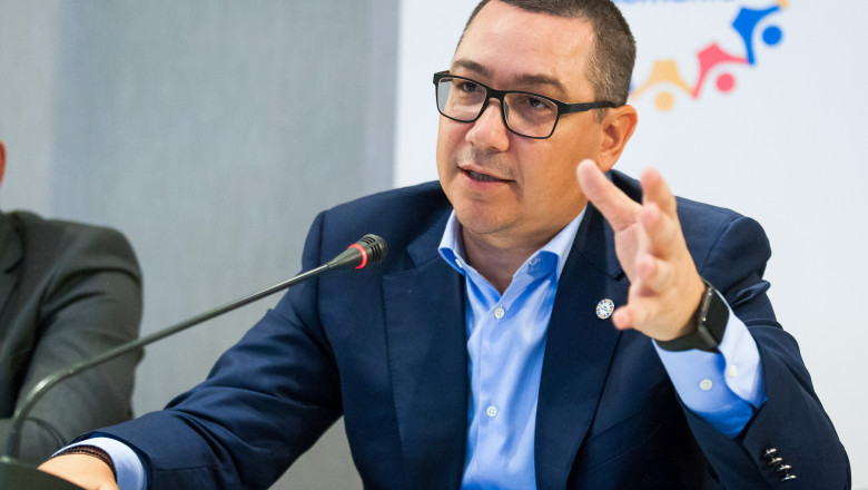 Victor Ponta: „Nu o voi vota pe Elena Lasconi, nu e pregătită să fie președinte.