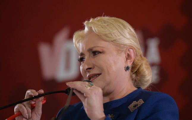 Viorica Dăncilă îl acuză pe Klaus Iohannis că a inventat cuvântul „giroscop